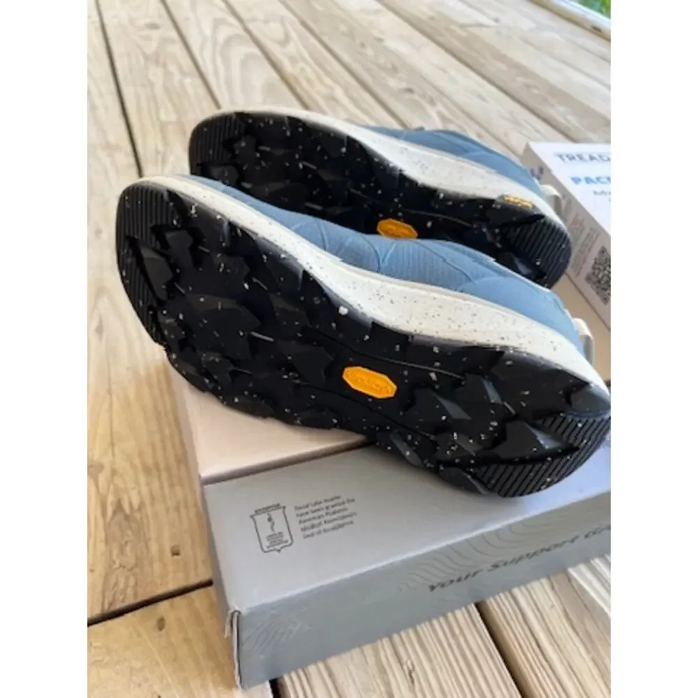 Tread Labs Dover RS women ocean blue 7.5 NWT NEW with insoles EU 38.5